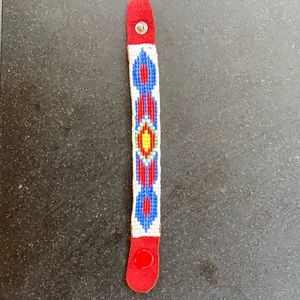 Vintage Native American beaded bracelet